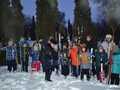 Губкинские школьники-лыжники из лицея № 5 предпочитают световозвращающую экипировку