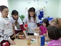 Дети из социально-реабилитационного  центра поучаствовали в МК по изготовлению кормушек
