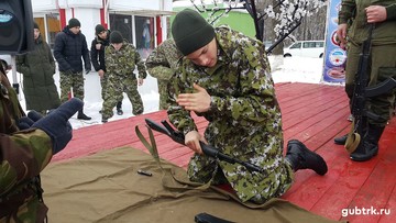 В СОК «Лесная сказка» прошли ежегодные соревнования курсантов ВПК «Марш-бросок в бессмертие»