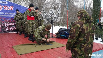 В СОК «Лесная сказка» прошли ежегодные соревнования курсантов ВПК «Марш-бросок в бессмертие»