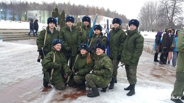 В СОК «Лесная сказка» прошли ежегодные соревнования курсантов ВПК «Марш-бросок в бессмертие»