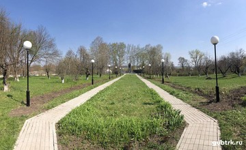 Белгородские энергетики обеспечили освещение братской могилы в селе Никольское Шебекинского района