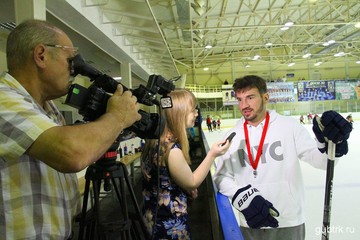 Звезда хоккея в Губкине