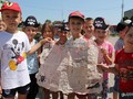 В микрорайоне Лебеди прошел спортивно-поисковый турнир «Остров сокровищ» среди пришкольных лагерей