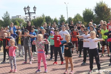 В Губкине прошла общегородская зарядка