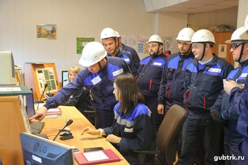 Лебединский ГОК посетили коллеги из компании ЕВРАЗ