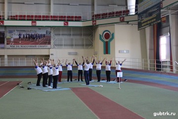 Губкинские пенсионеры приняли участие в спартакиаде
