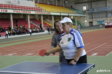 Губкинские пенсионеры приняли участие в спартакиаде