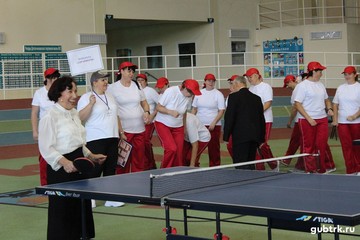 Губкинские пенсионеры приняли участие в спартакиаде