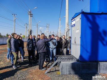 Студенты БГТУ им. В.Г. Шухова приняли участие в молодежном  техническом совете и практикуме на учебно-тренировочном полигоне Белгородэнерго