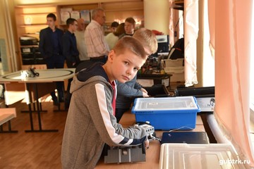 На Губкинской станции юных техников прошёл отборочный этап регионального конкурса «Собери своего робота»