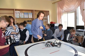 На Губкинской станции юных техников прошёл отборочный этап регионального конкурса «Собери своего робота»