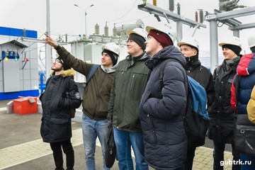 В рамках проекта «Профстажировки 2.0» студенты-энергетики побывали на экскурсии в Белгородэнерго