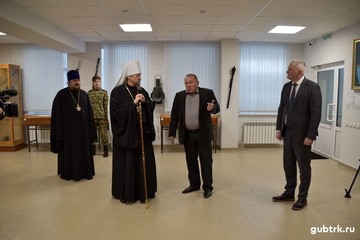 Митрополит Белгородский и Старооскольский Иоанн посетил Губкинский патриотический поисковый клуб «За Родину!»