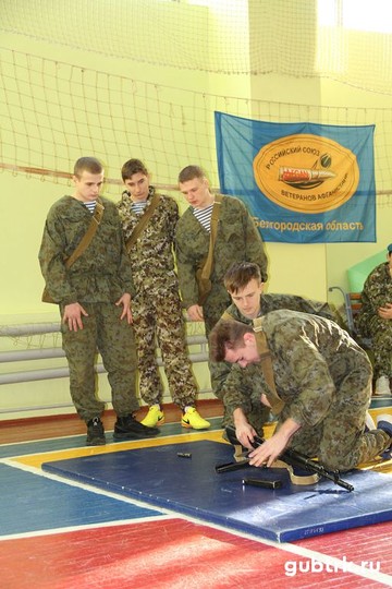 Соревнования курсантов ВПК прошли в поселке Троицкий