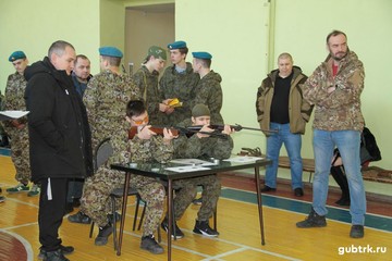 Соревнования курсантов ВПК прошли в поселке Троицкий