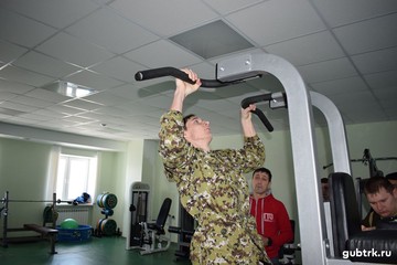 В Губкине прошла спартакиада среди курсантов ВПК