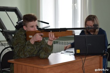 В Губкине прошла спартакиада среди курсантов ВПК