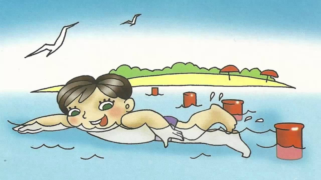 Детские рисунки водоемов